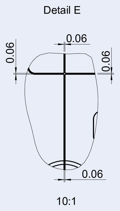 Details E of the droplet generator chip (50-80 &micro;m)