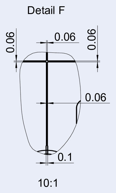 Details F of the droplet generator chip (50-80 &micro;m)